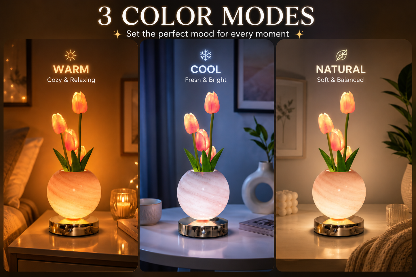 Tulip Planet Lamp